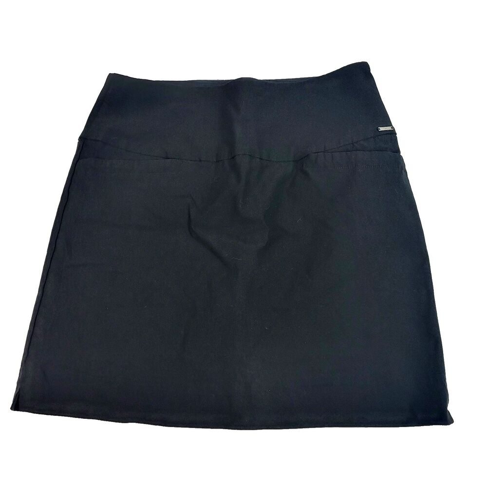 S.C. &CO Black Stretchy Women's Skort Pull On Shorts Size M